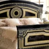 Set Kamar Tidur Queen Emas Hitam