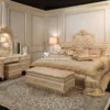 Set Tempat Tidur Royal Ukir Klasik Mewah